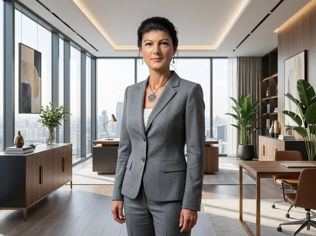 Designer Business Anzug Grau